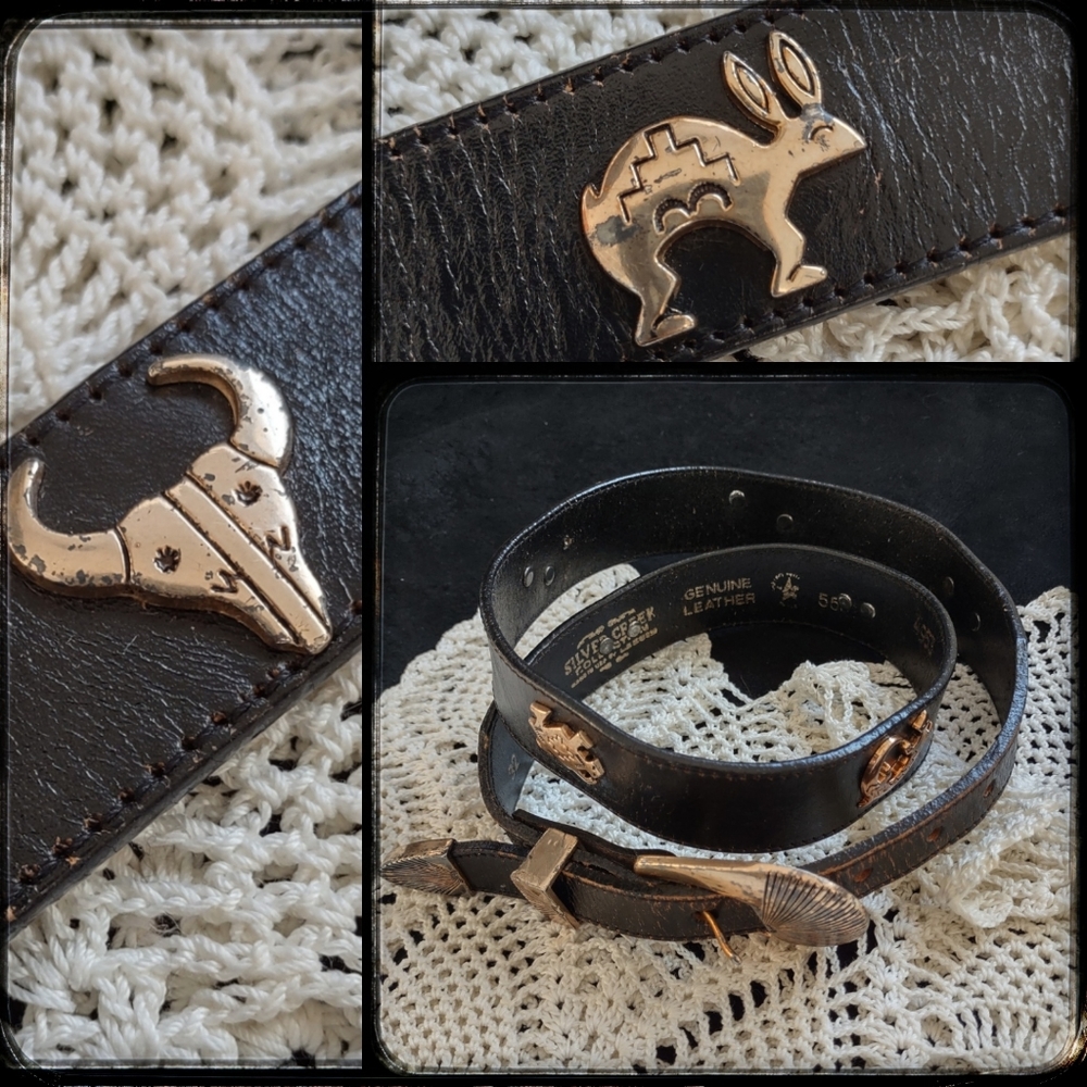 Silver Creek Collection Rustic Western Belt